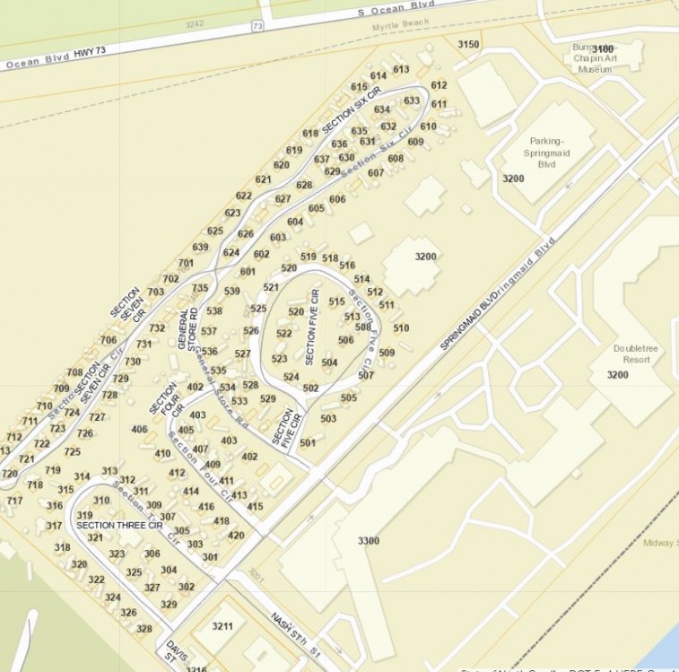 map of campground